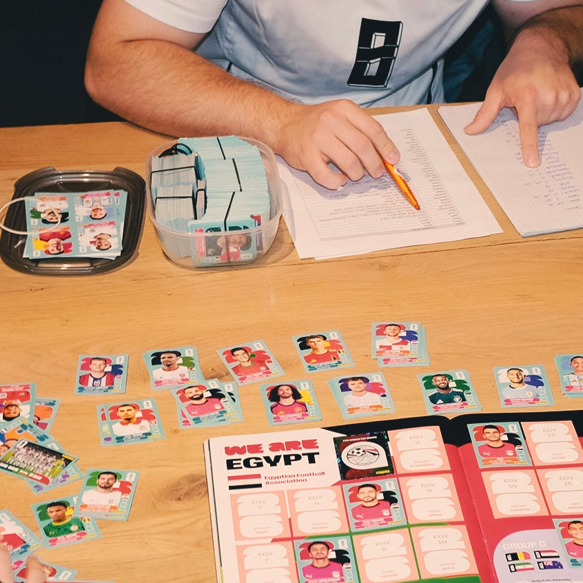 Ticket & Gutschein in einem: Do. 25.06.26: Panini Sticker UND Karten Tauschbörse 19-21 Uhr