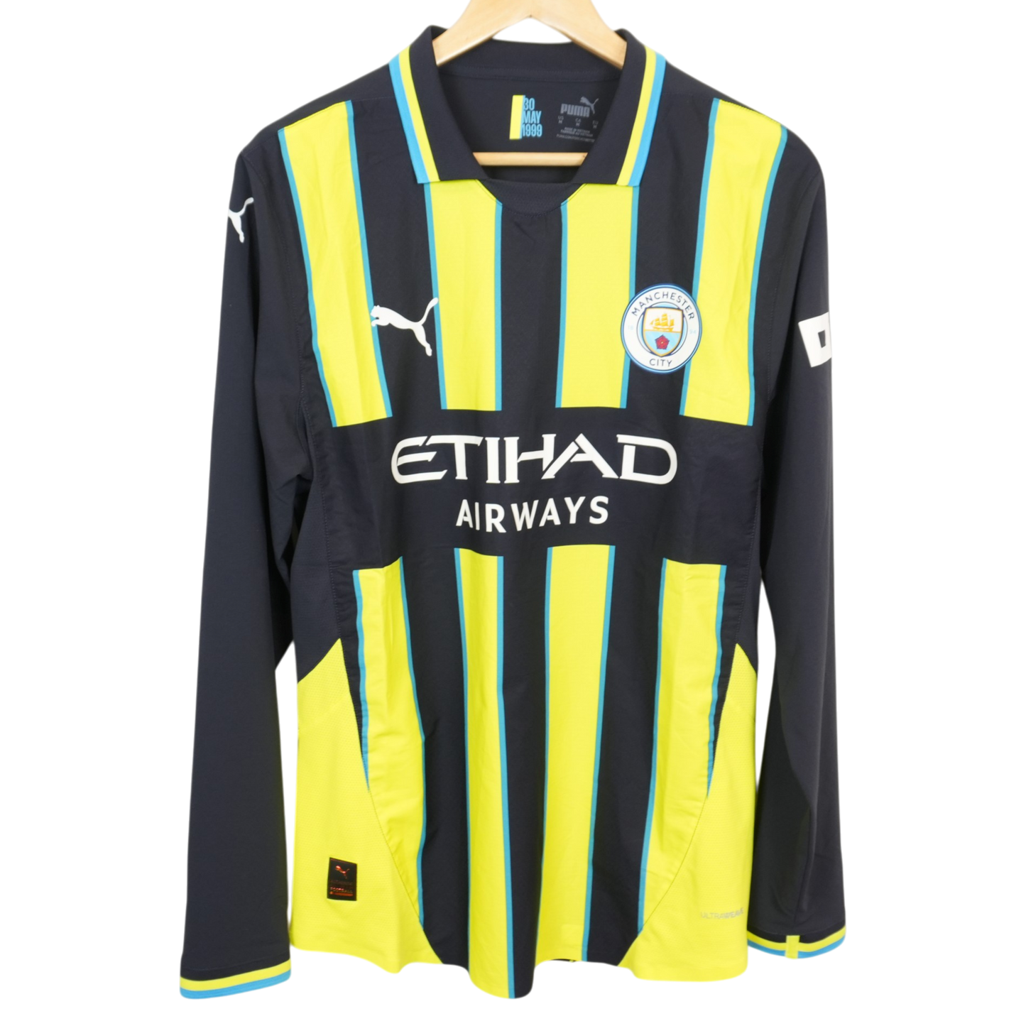 Manchester City Haaland 2024-25 Auswärts Langarm (M)
