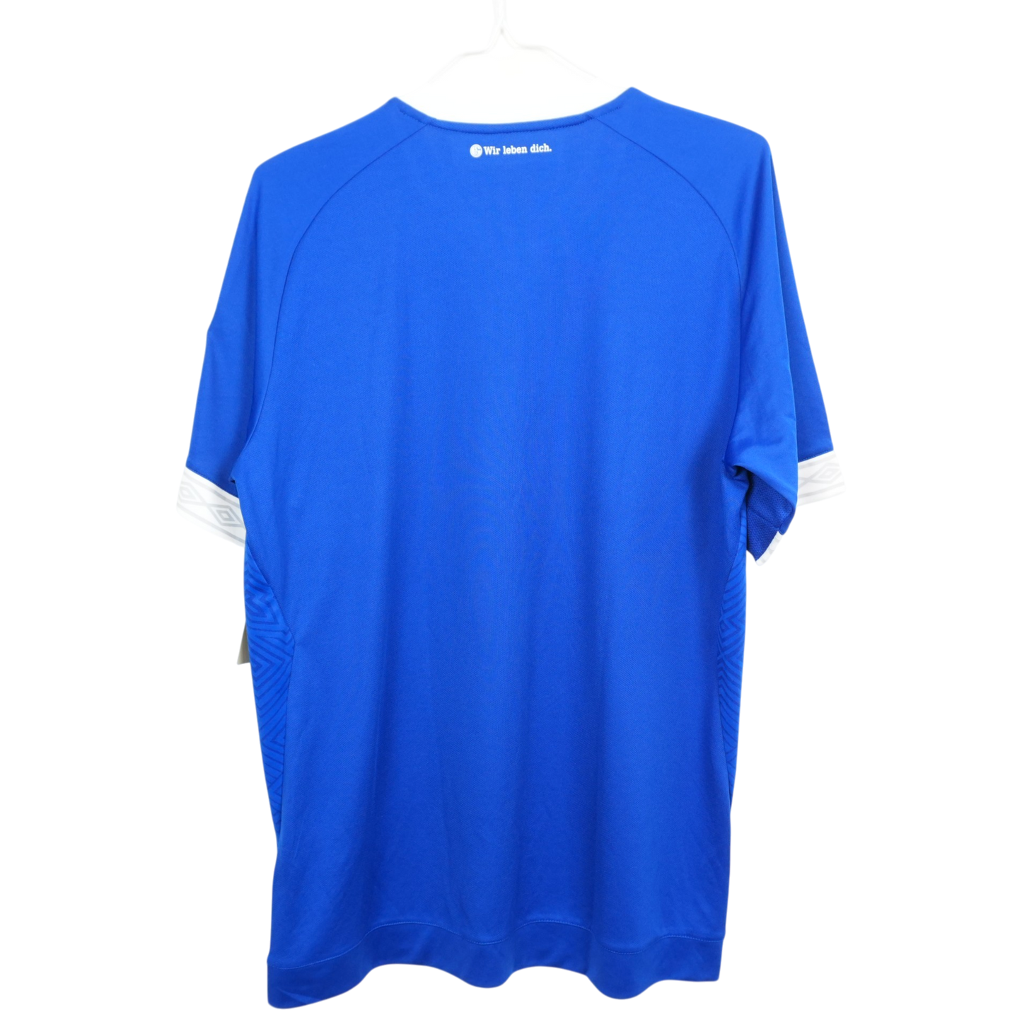 Schalke 2018-19 Heim mit Unterschriften (L)