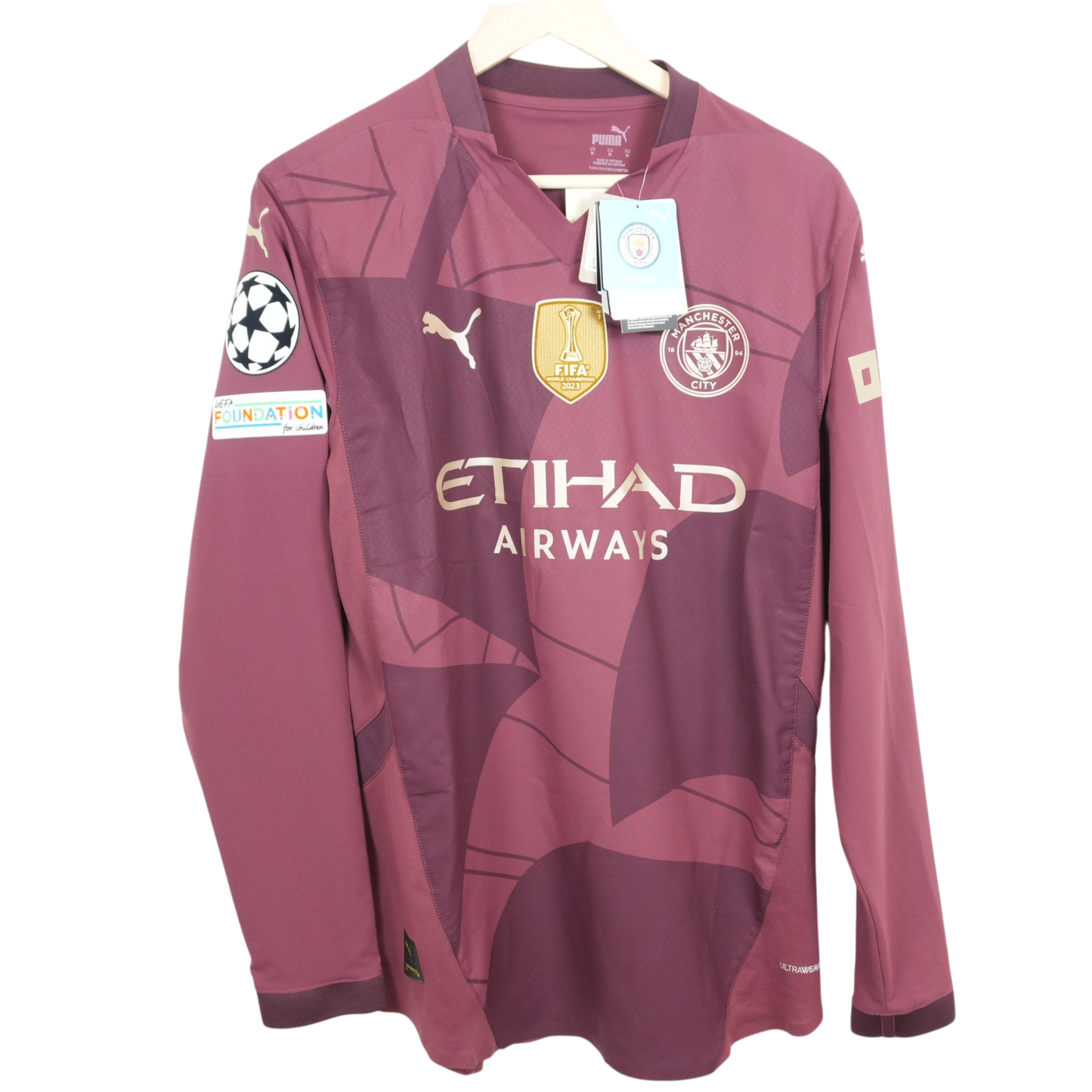 Manchester City Foden 2024-25 Ausweich Langarm BNWT (M)