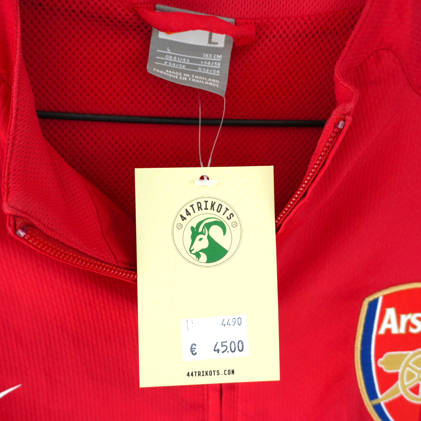 Arsenal 2005-06 Jacke Rot (L)