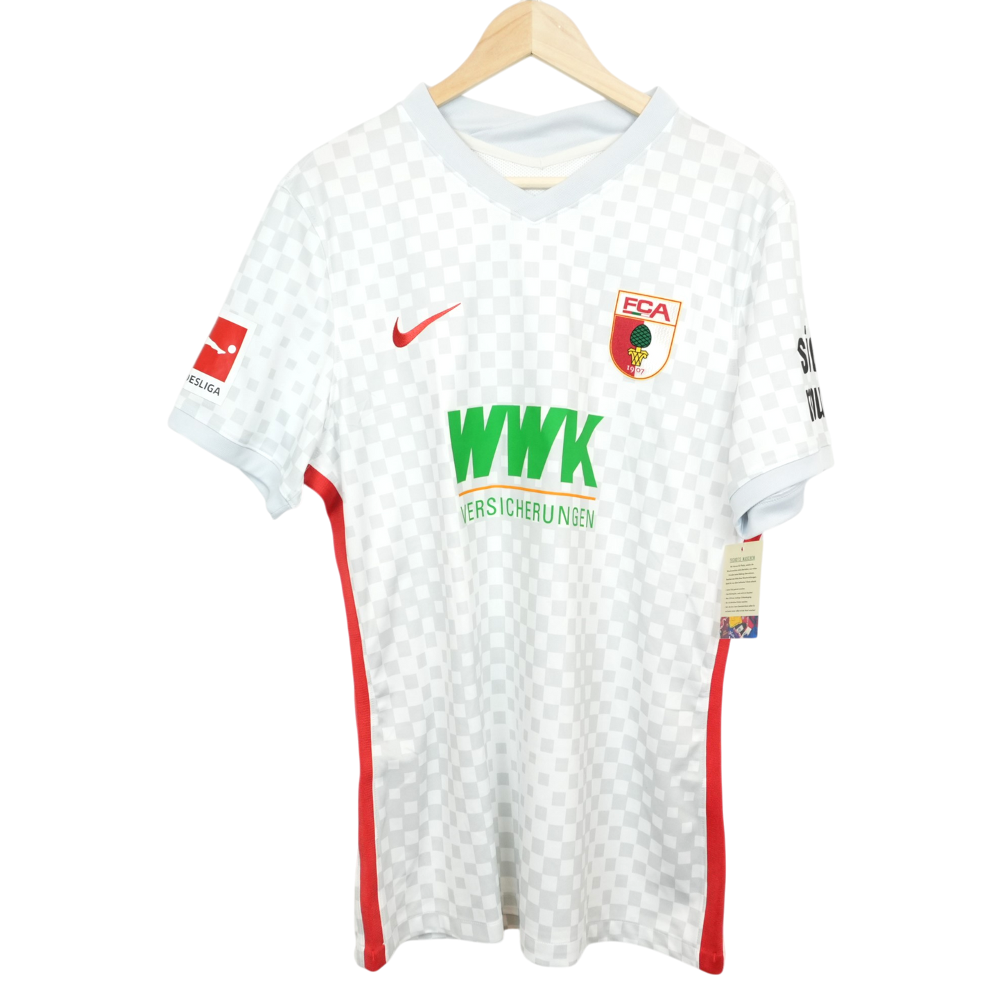 Augsburg Niederlechner 2021-22 Auswärts (XL)