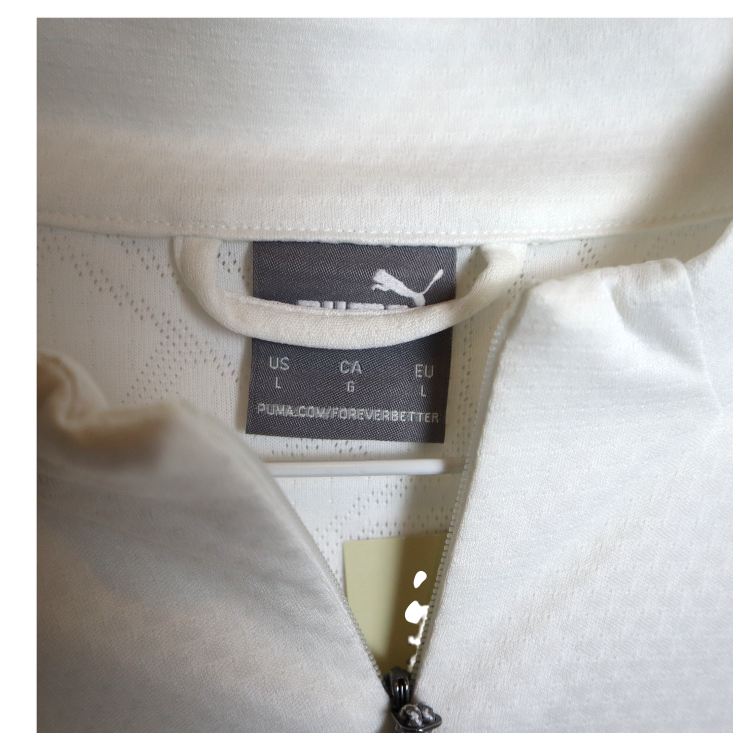 RB Leipzig Puma Jacke Weiß (L)