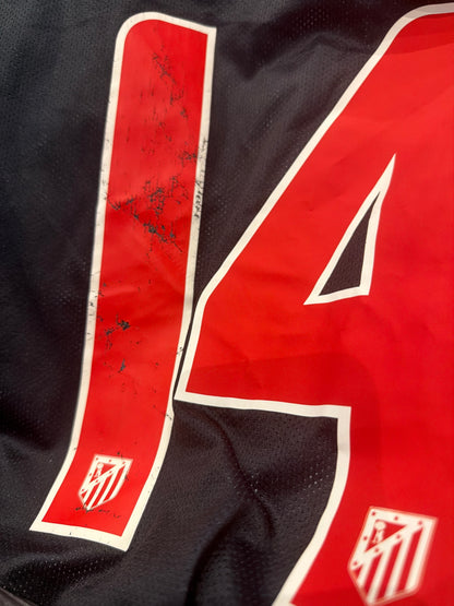 Atletico Madrid Gabi 2011-12 Matchprepared Auswärts Langarm (L)