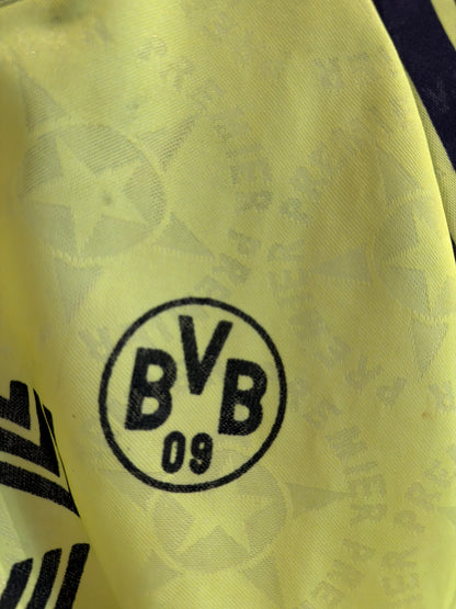 BVB Dortmund 1994-95 Heim mit Unterschriften (S)