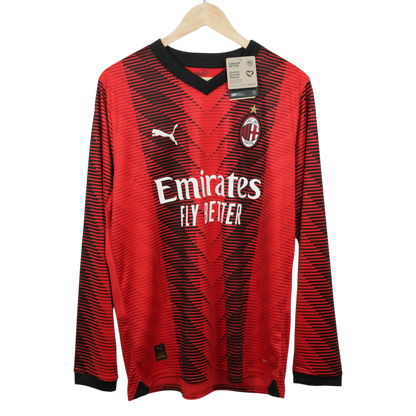 AC Milan Leao 23-24 Heim Langarm BNWT (L)