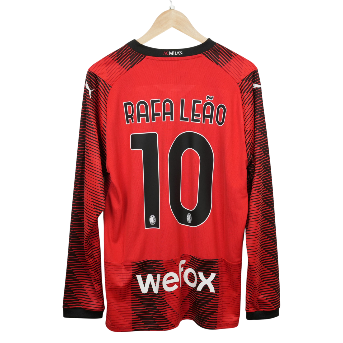 AC Milan Leao 23-24 Heim Langarm BNWT (L)