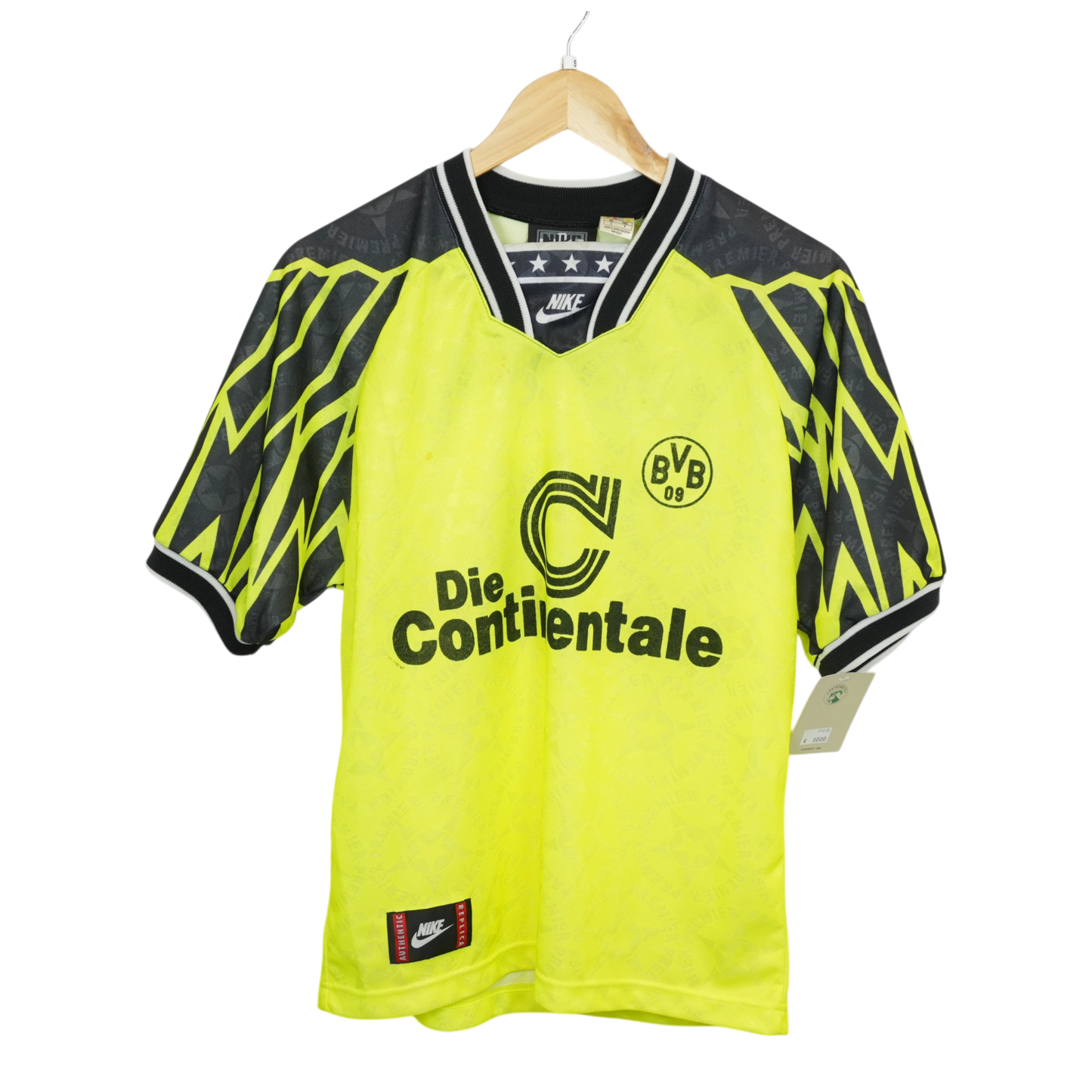 BVB Dortmund 1994-95 Heim mit Unterschriften (S)