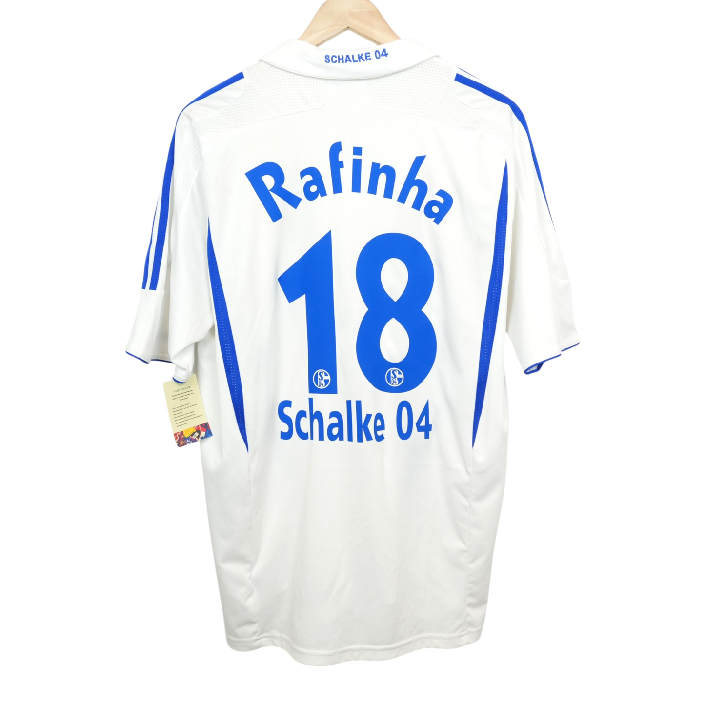Schalke Rafinha 2007-08 Auswärts (L)