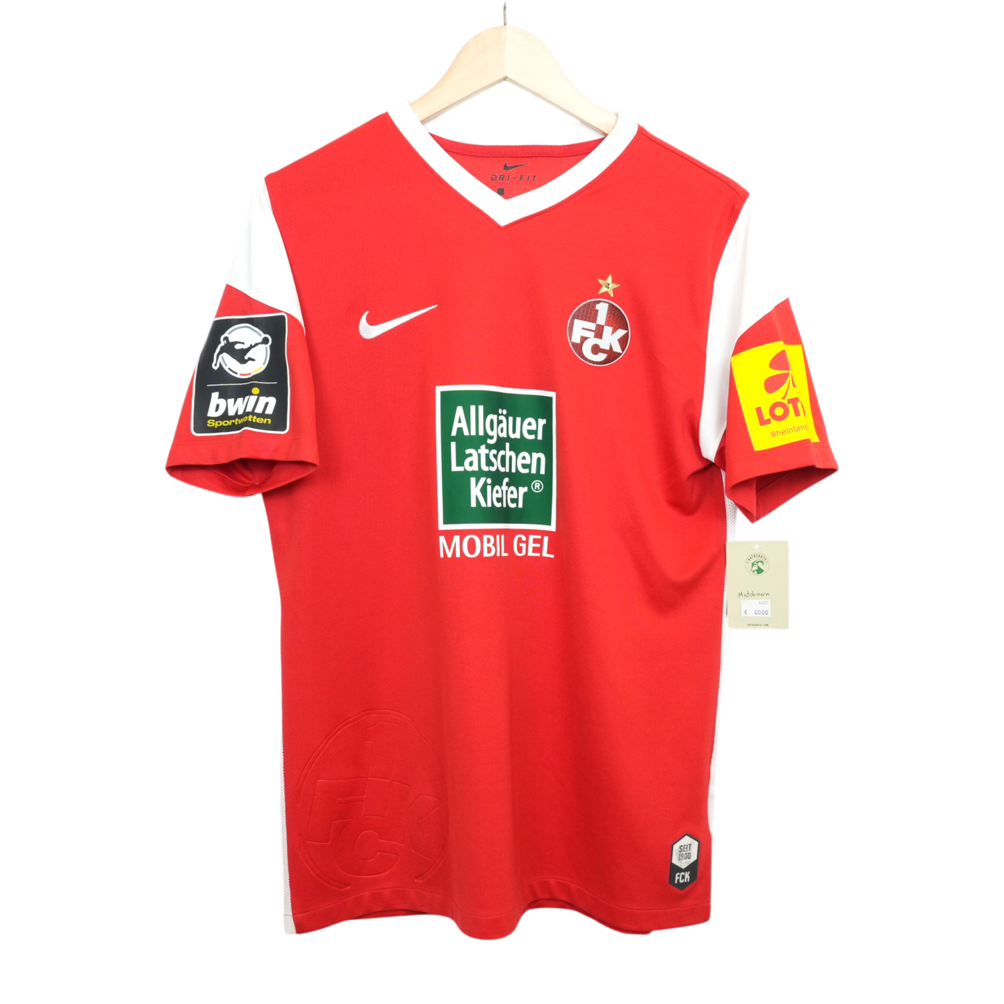 Kaiserslautern Senger 2021-22 Heim Matchworn (L)