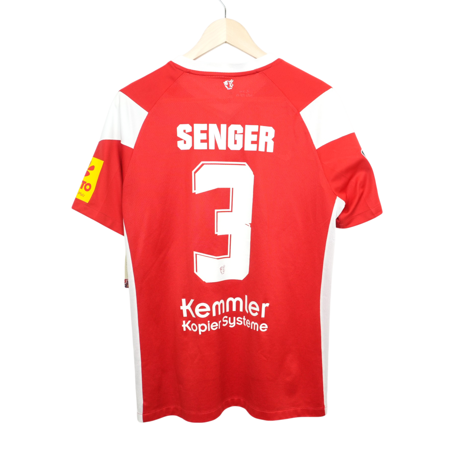 Kaiserslautern Senger 2021-22 Heim Matchworn (L)