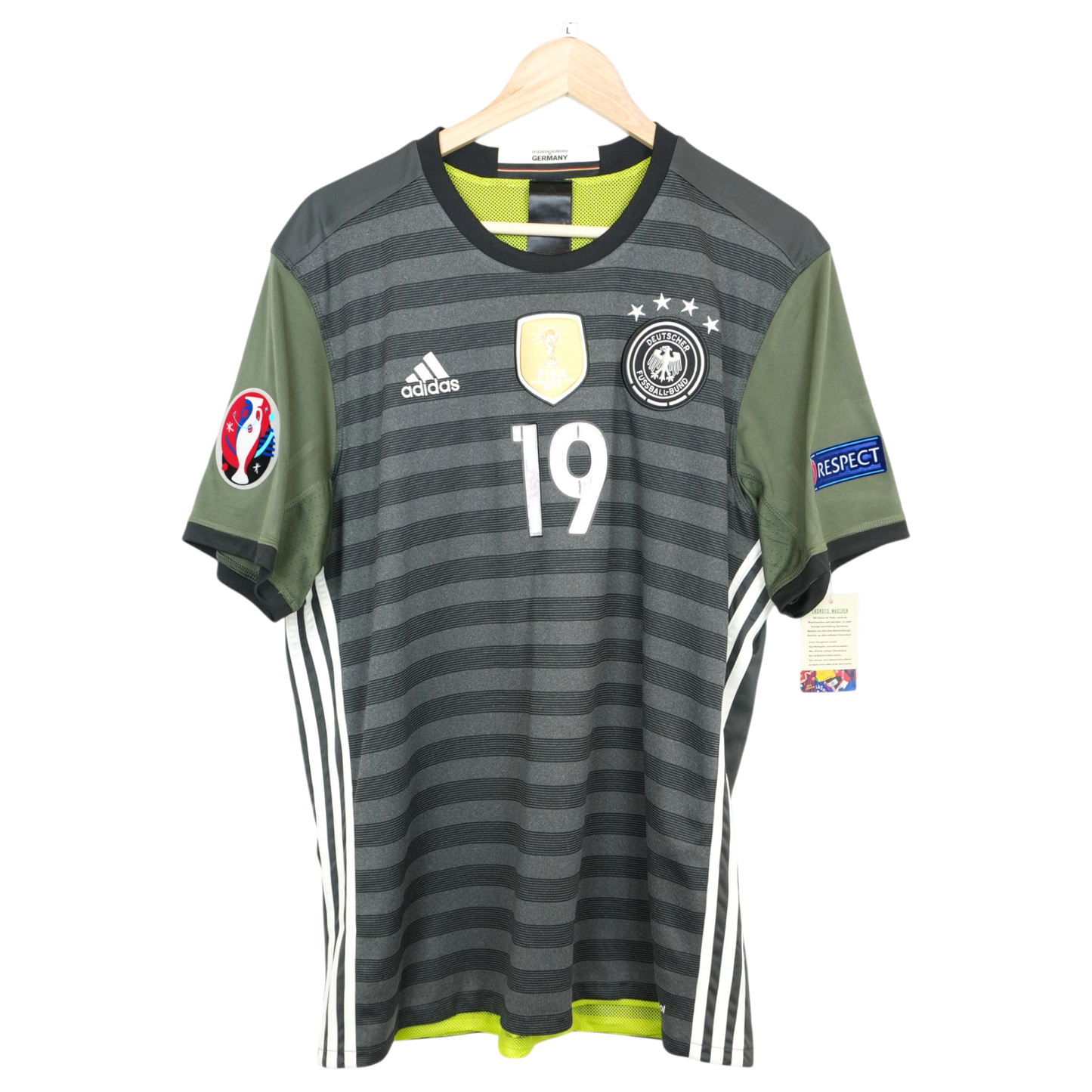 DFB Götze 2016 Auswärts + Patches (L)