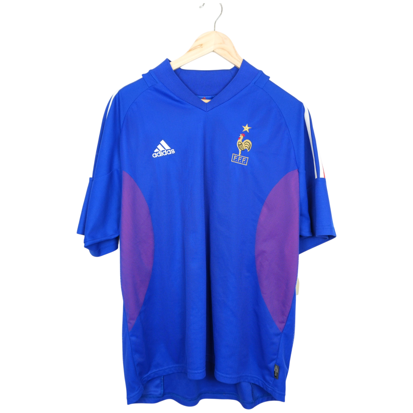 Frankreich 2002 Heim Unterschrieben (XL)