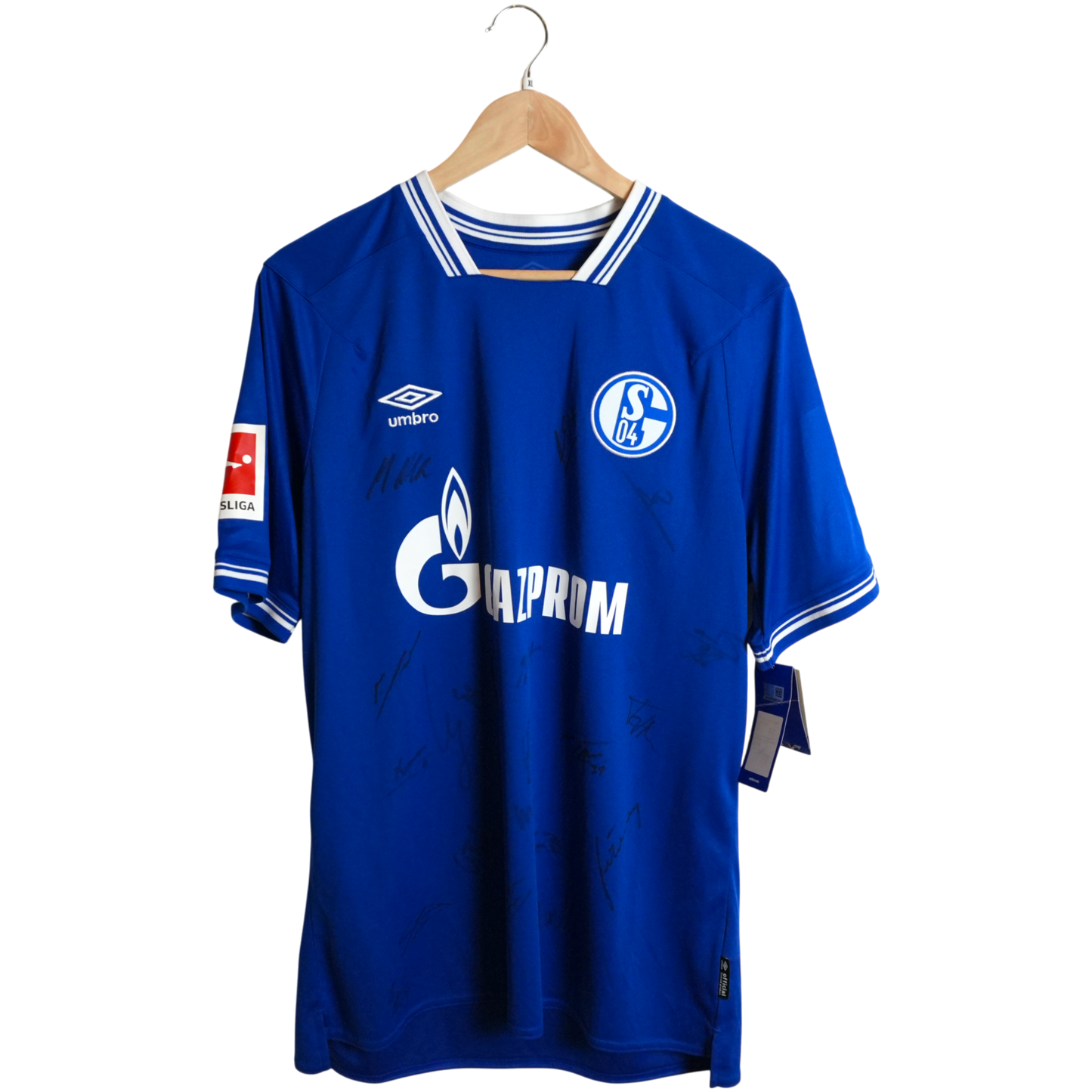 Schalke Heim BNWT mit Unterschriften (XL)