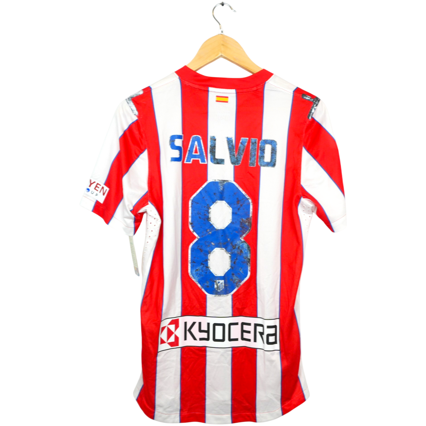 Atletico Madrid Salvio 2011-12 Heim Matchworn (M)