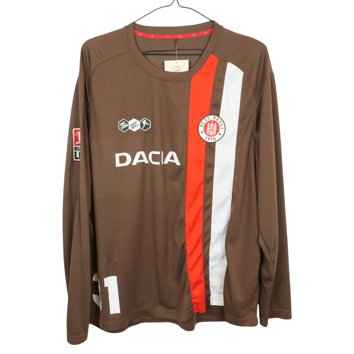 St. Pauli 2009-10 Training Langarm Player Issue (XXL)