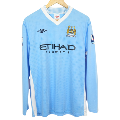 Manchester City Nasri 2011-12 Heim Langarm (L)