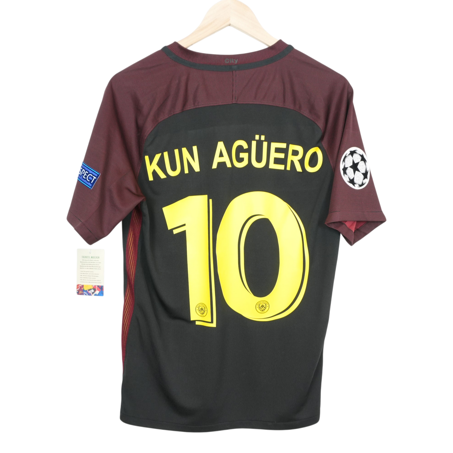 Manchester City Agüero 2016-17 Auswärts (M)