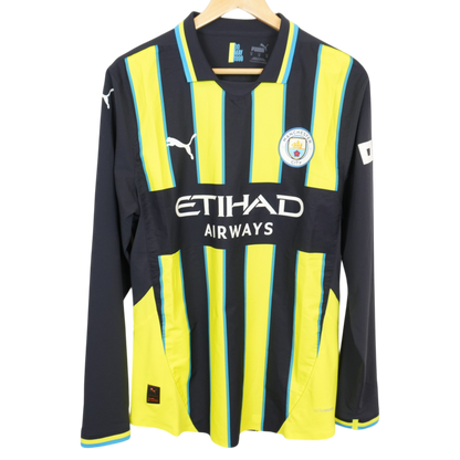 Manchester City Haaland 2024-25 Auswärts Langarm (M)