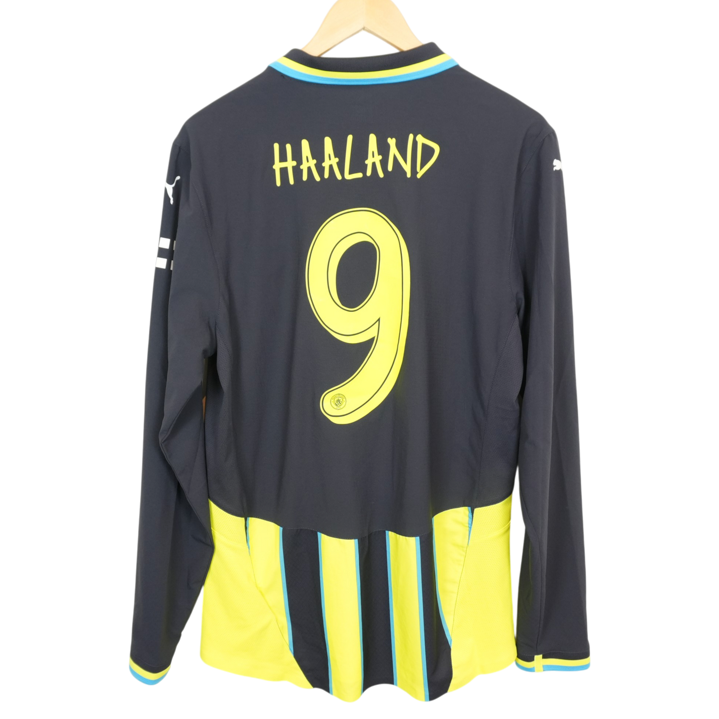 Manchester City Haaland 2024-25 Auswärts Langarm (M)