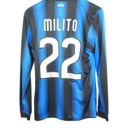 Inter Milito 2010-11 Heim Langarm (S)