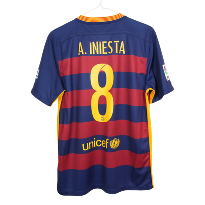Barcelona Iniesta 2015-16 Heim (M)