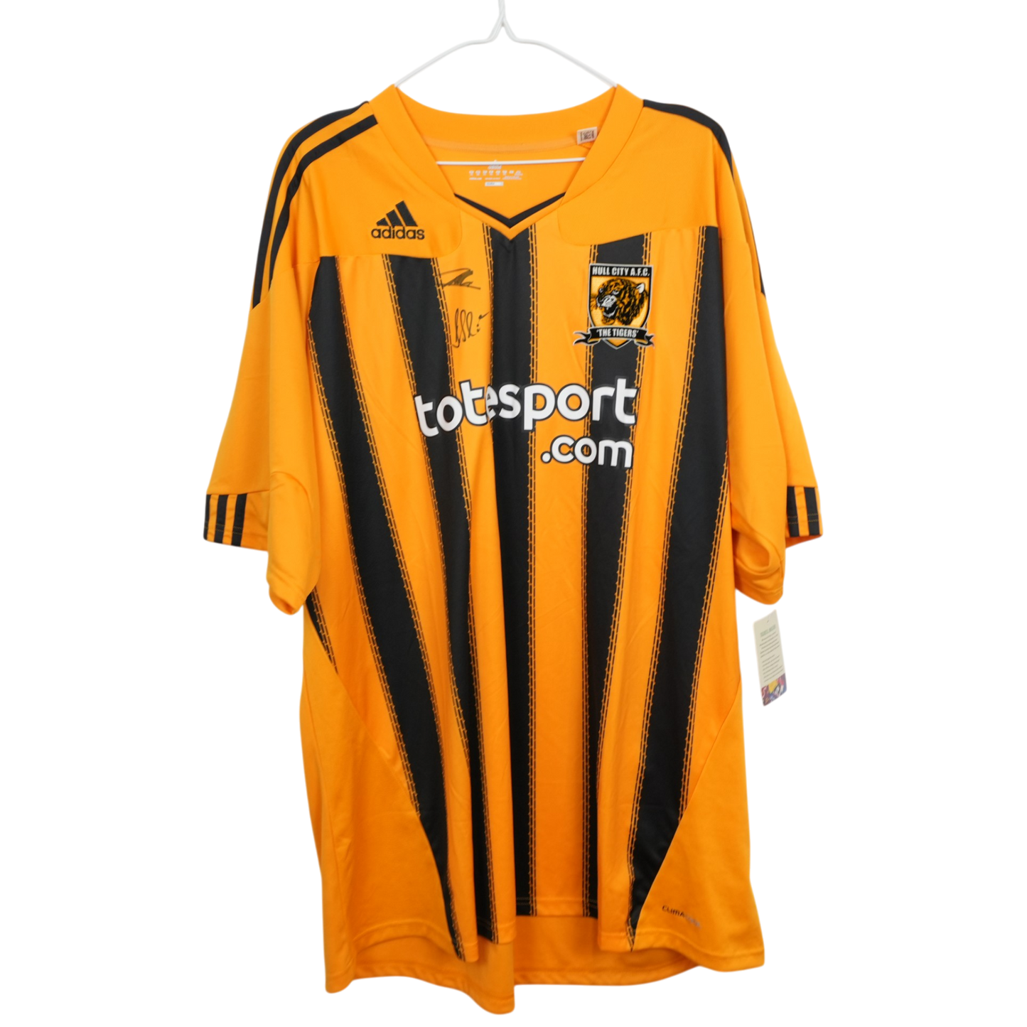 Hull City 2010-11 Heim mit Unterschrift (3XL)