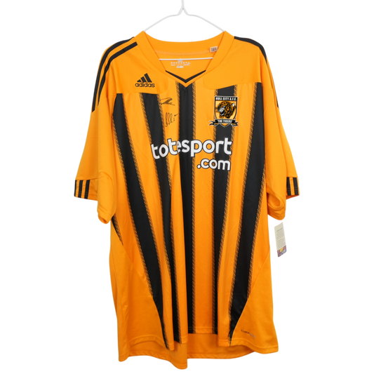 Hull City 2010-11 Heim mit Unterschrift (3XL)