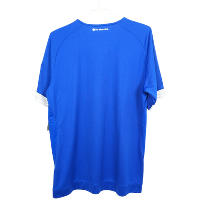 Schalke 2018-19 Heim mit Unterschriften (L)