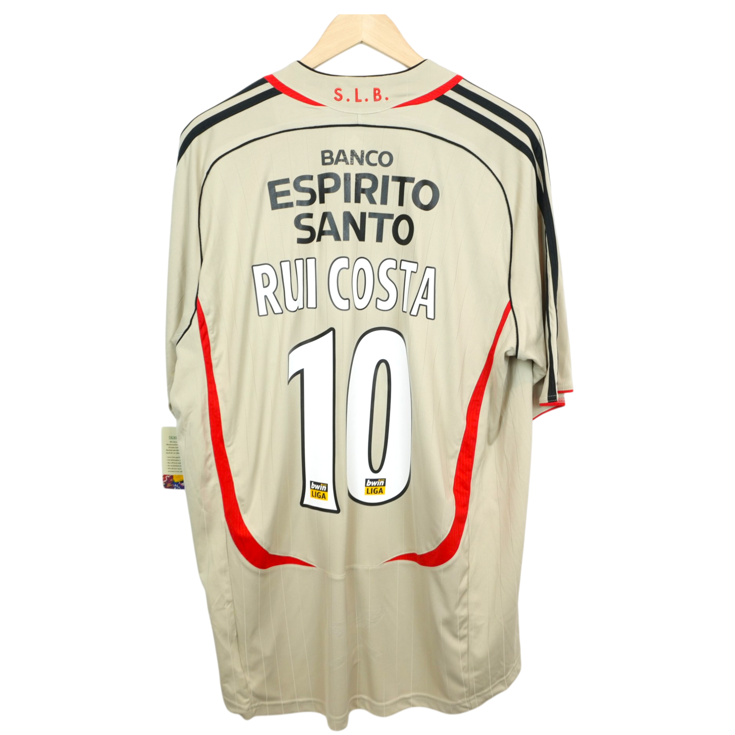 Benfica Rui Costa 2006-07 Auswärts (L)
