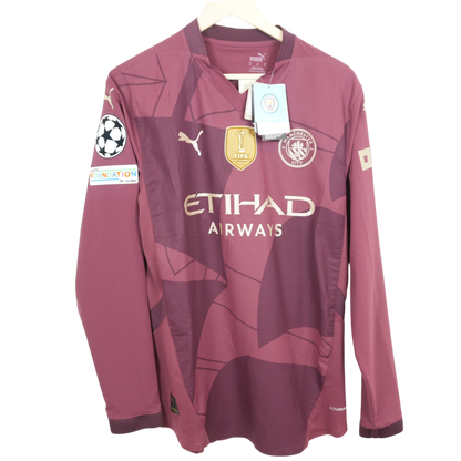 Manchester City Foden 2024-25 Ausweich Langarm BNWT (M)