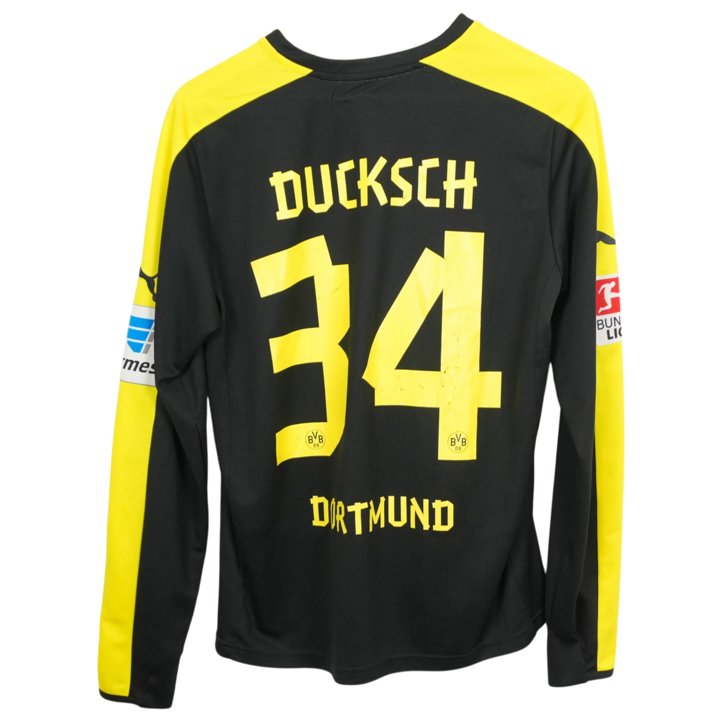 BVB Dortmund Duksch 2013-14 Auswärts Langarm (Kids XL)