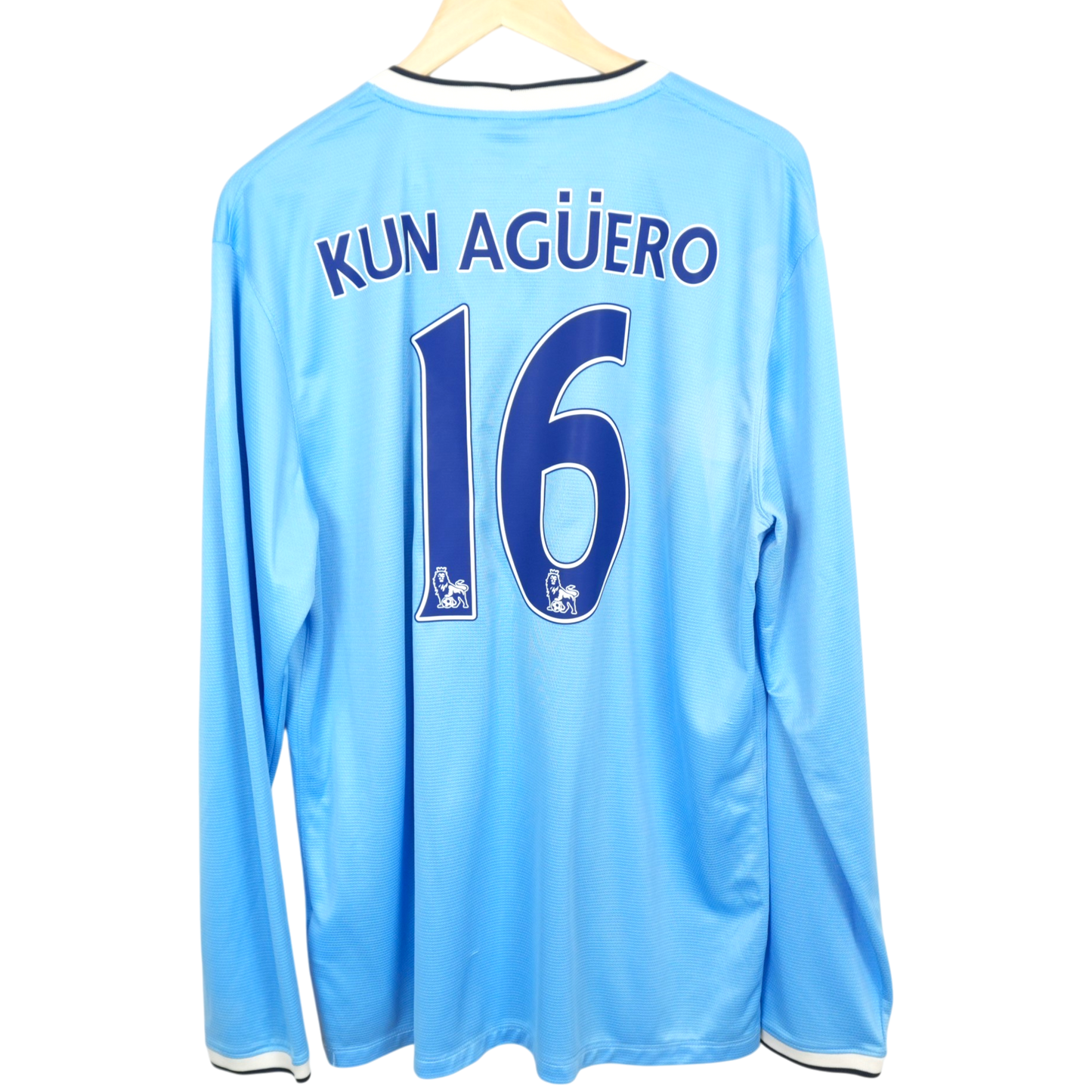 Manchester City Agüero 2013-14 Heim (XL)