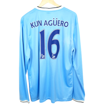 Manchester City Agüero 2013-14 Heim (XL)