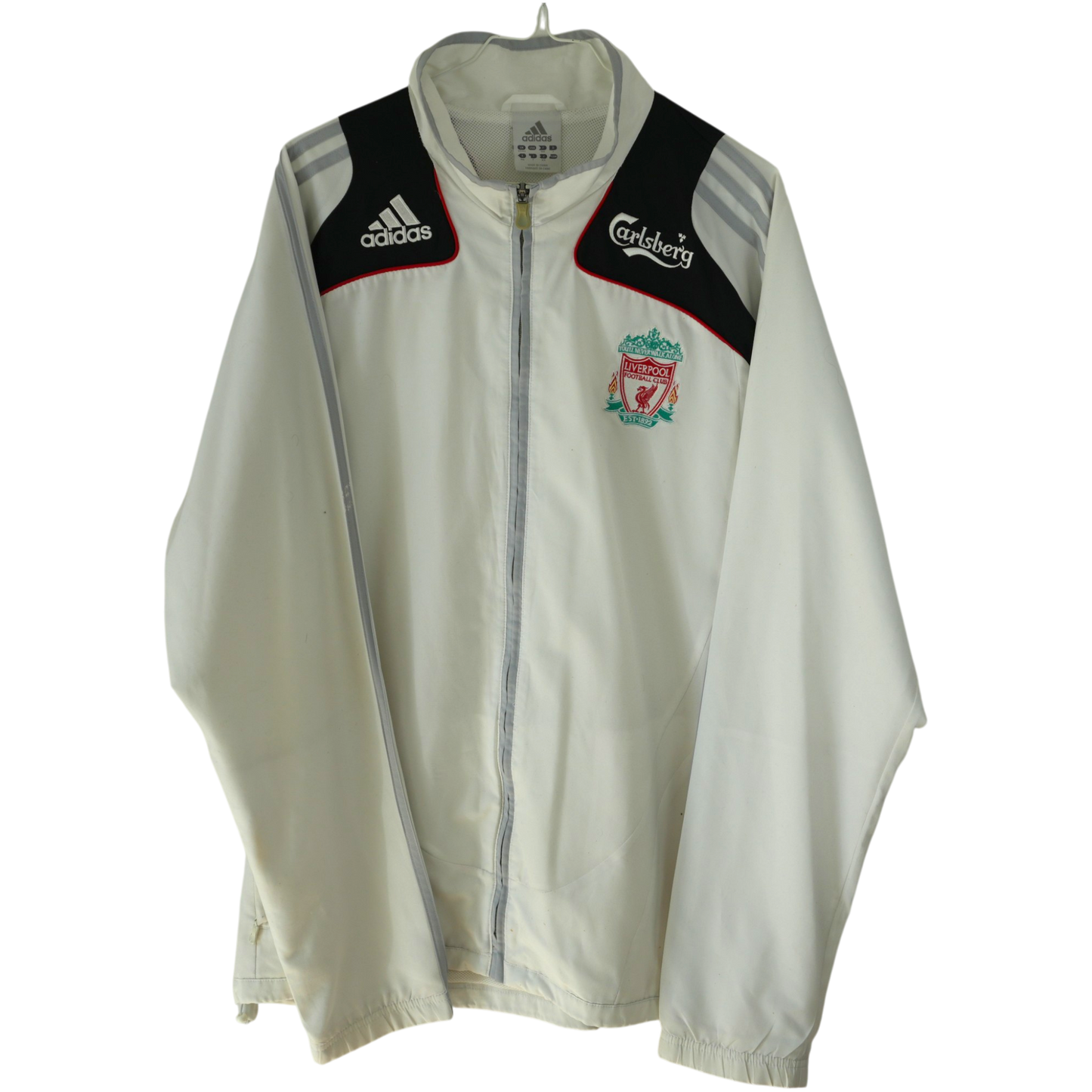 Liverpool 2008-09 Jacke Weiß (XXL)