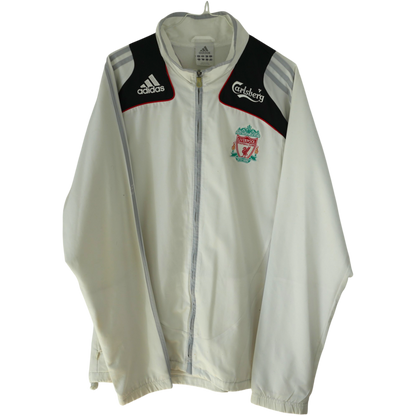 Liverpool 2008-09 Jacke Weiß (XXL)