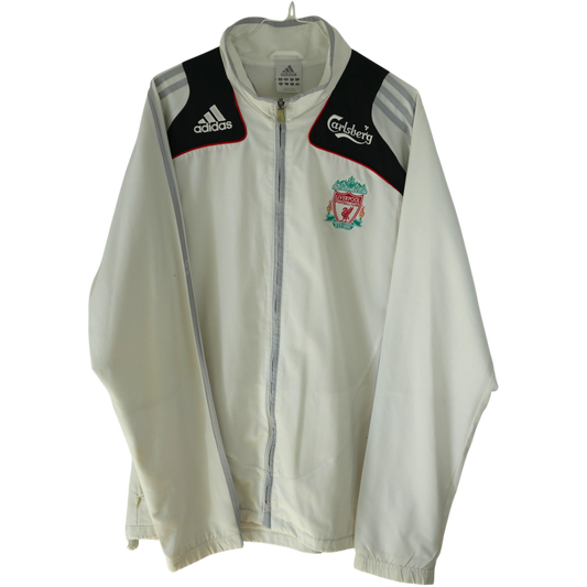 Liverpool 2008-09 Jacke Weiß (XXL)