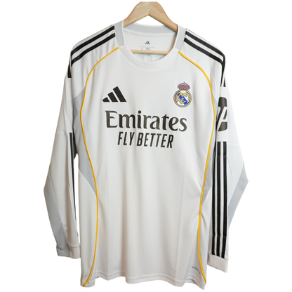 Real Madrid Mbappe 2025-26 Langarm Heim (L)