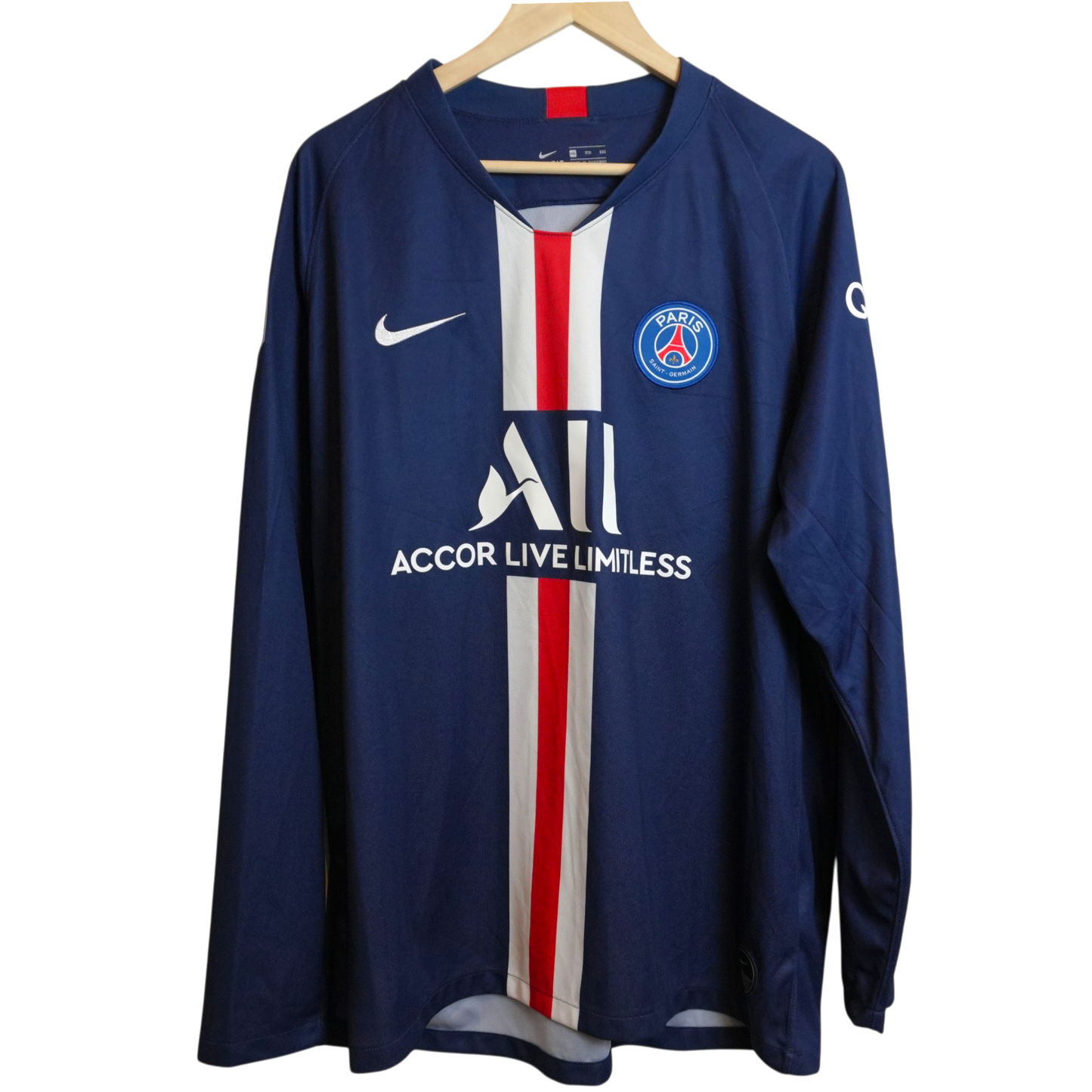 PSG Mbappe 2019-20 Heim Langarm (XXL)