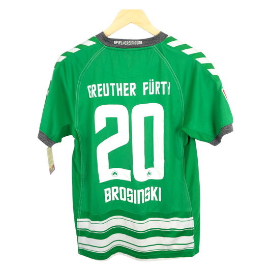 Fürth Brosinski Matchworn 2020-21 Heim (L)