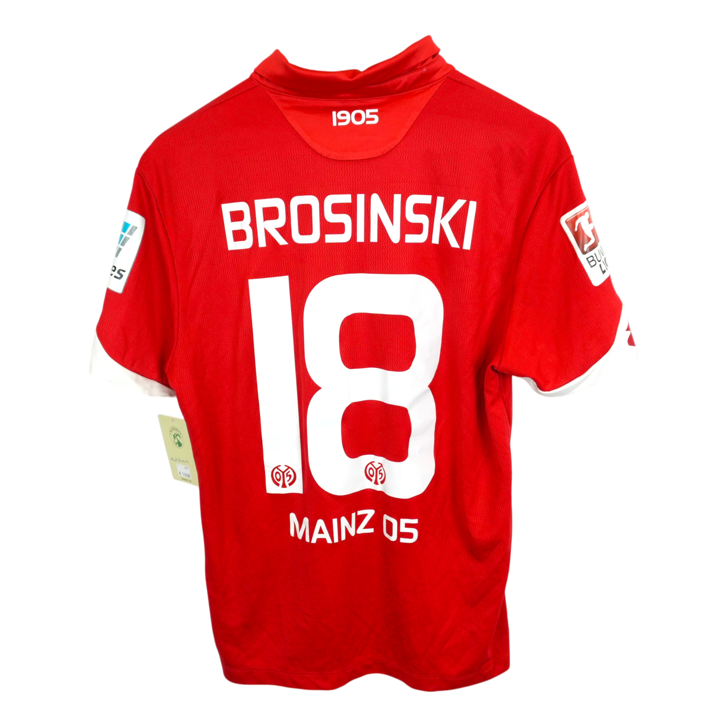 Mainz Brosinski 2016-17 Matchworn Heim (M)