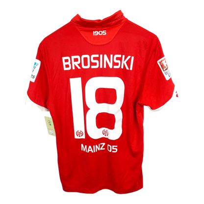 Mainz Brosinski 2016-17 Matchworn Heim (M)