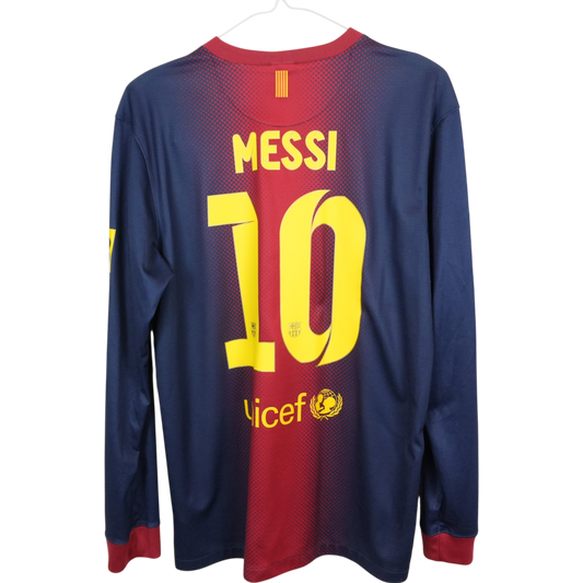 Barcelona Messi 2012-13 Heim Langarm (M)