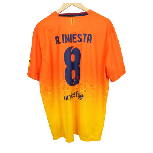 Barcelona Iniesta 2012-13 Auswärts (XL)