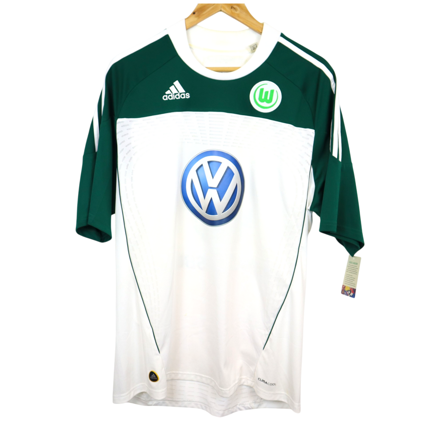Wolfsburg Friedrich 2010-11 Heim Matchworn/prepared  (L)