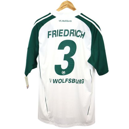 Wolfsburg Friedrich 2010-11 Heim Matchworn/prepared  (L)