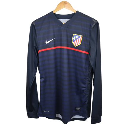 Atletico Madrid Gabi 2011-12 Matchprepared Auswärts Langarm (L)