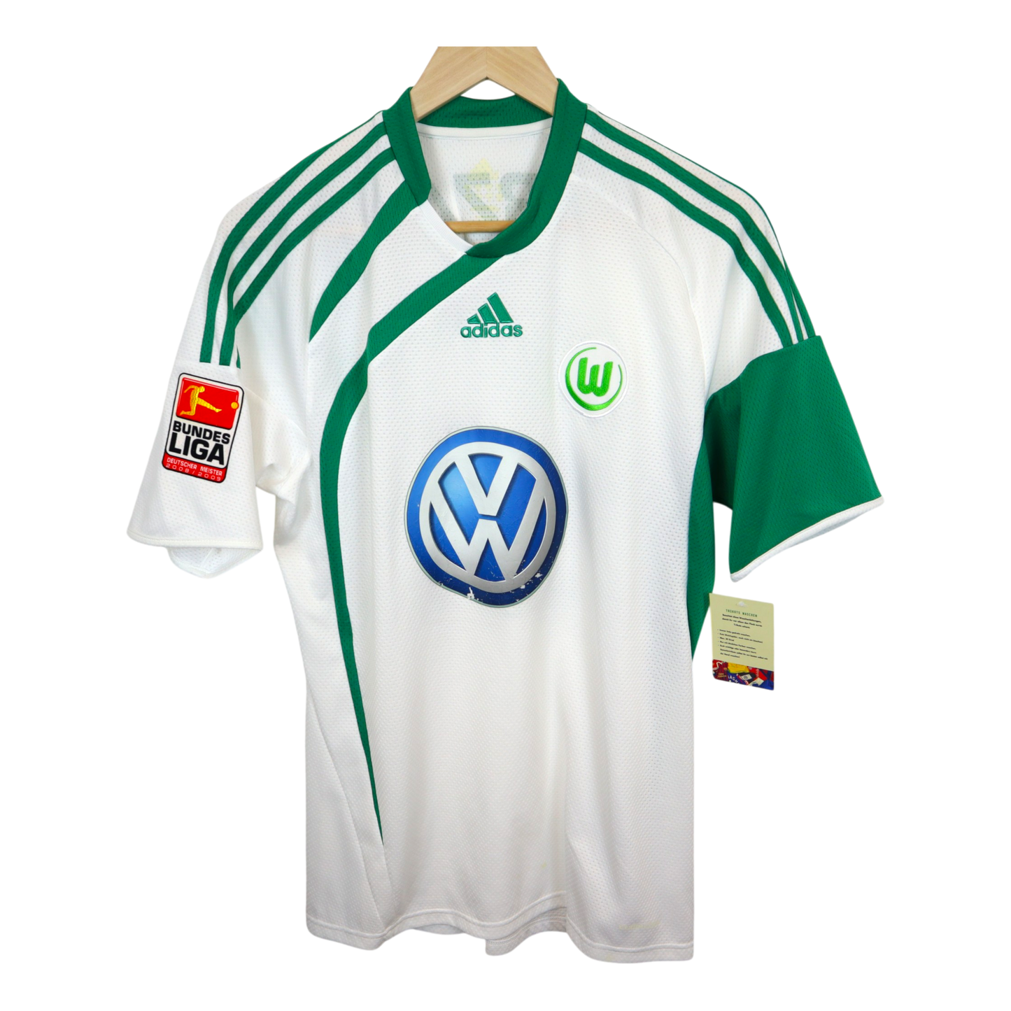 Wolfsburg Barzagli 2009-10 Heim Player Issue (M)