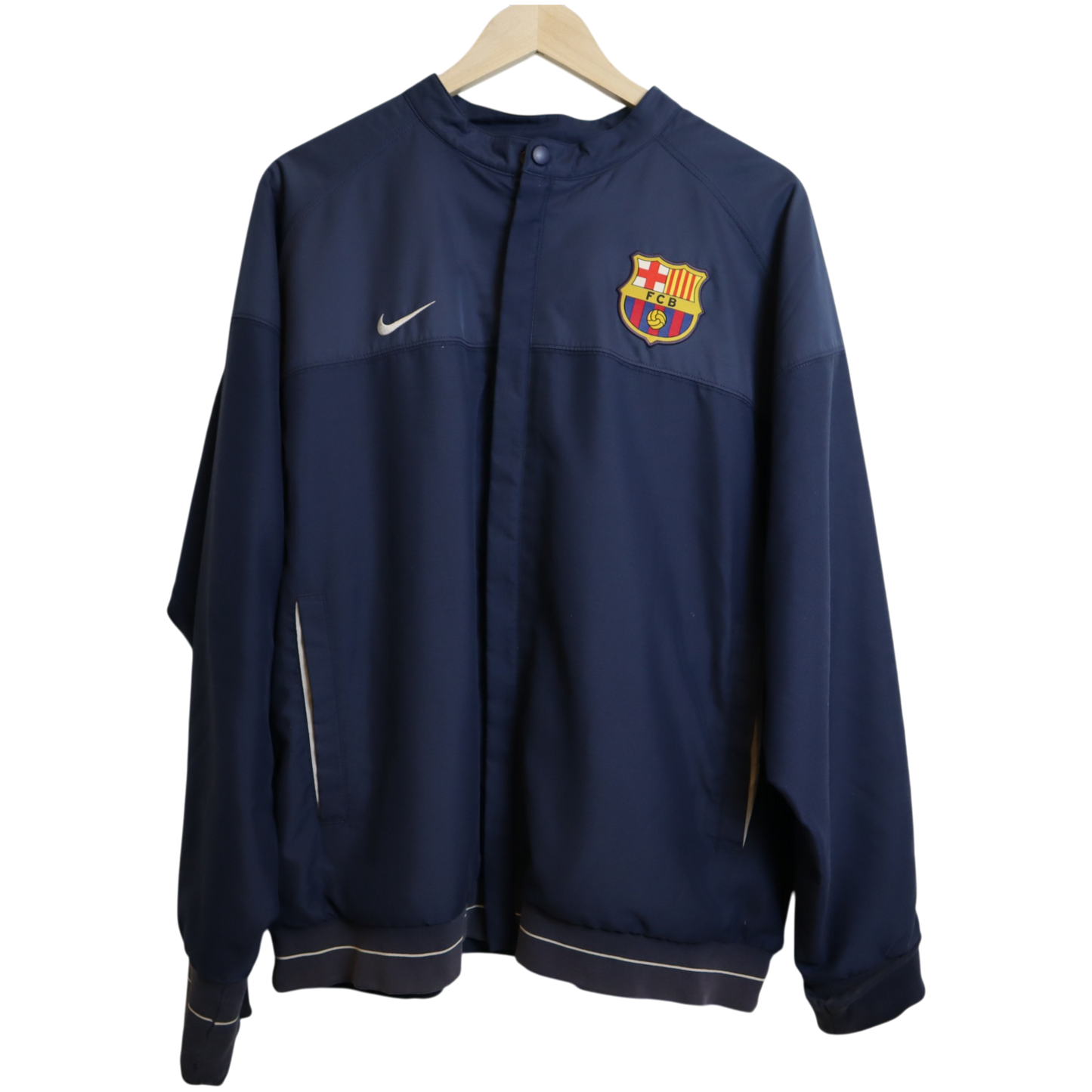 Barcelona 2008-09 Jacke Navy (XL)