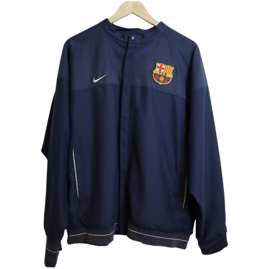 Barcelona 2008-09 Jacke Navy (XL)